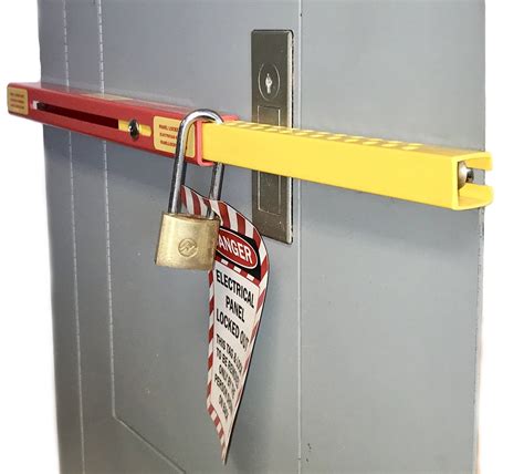 electrical panel box breaker lock|lockout tagout electrical panel.